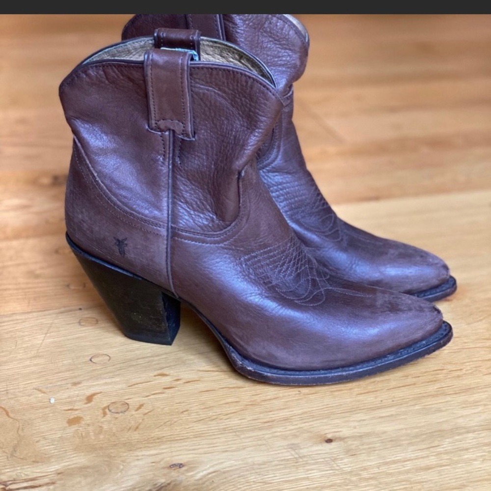 Frye Western Booties